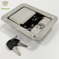 GL-12128 Stainless Recessed Paddle Handle Latch ToolBox Lock